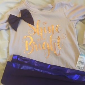 Toughskins sparkle and bright outfit 4T